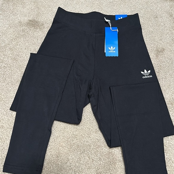 Adidas Mid Rise Leggings - Picture 2 of 4